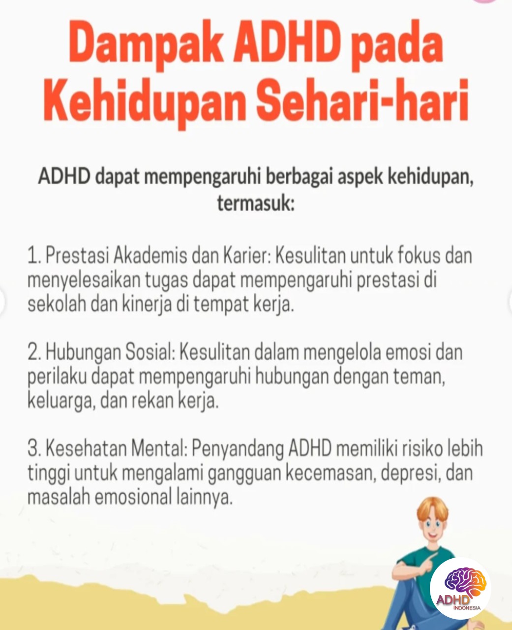ADHD dan Hubungan Sosial Anak di Lingkungan Sekolah di Kota Gunungsitoli