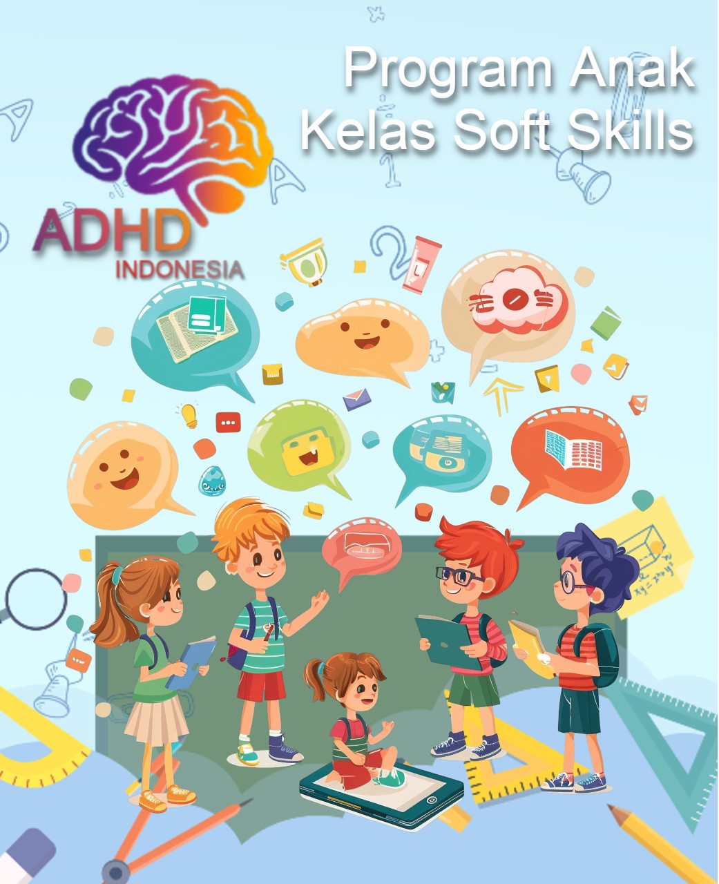 Program ADHD Indonesia Kota Gunungsitoli Kelas Soft Skills Anak ADHD