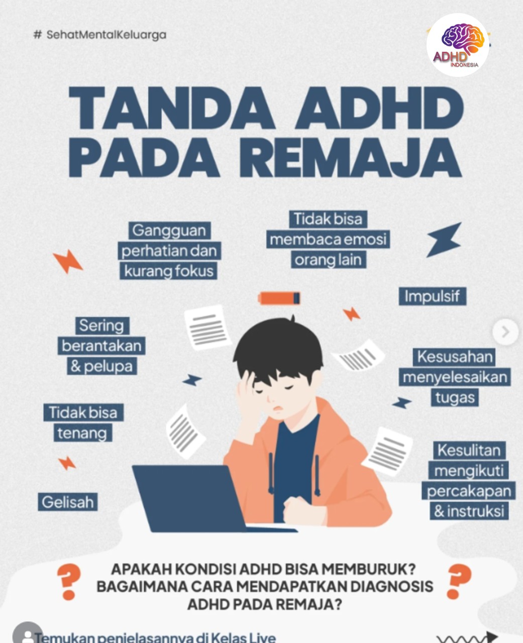 Screening ADHD Non-Diagnostik: Edukasi Awal bagi Orang Tua di Kota Gunungsitoli