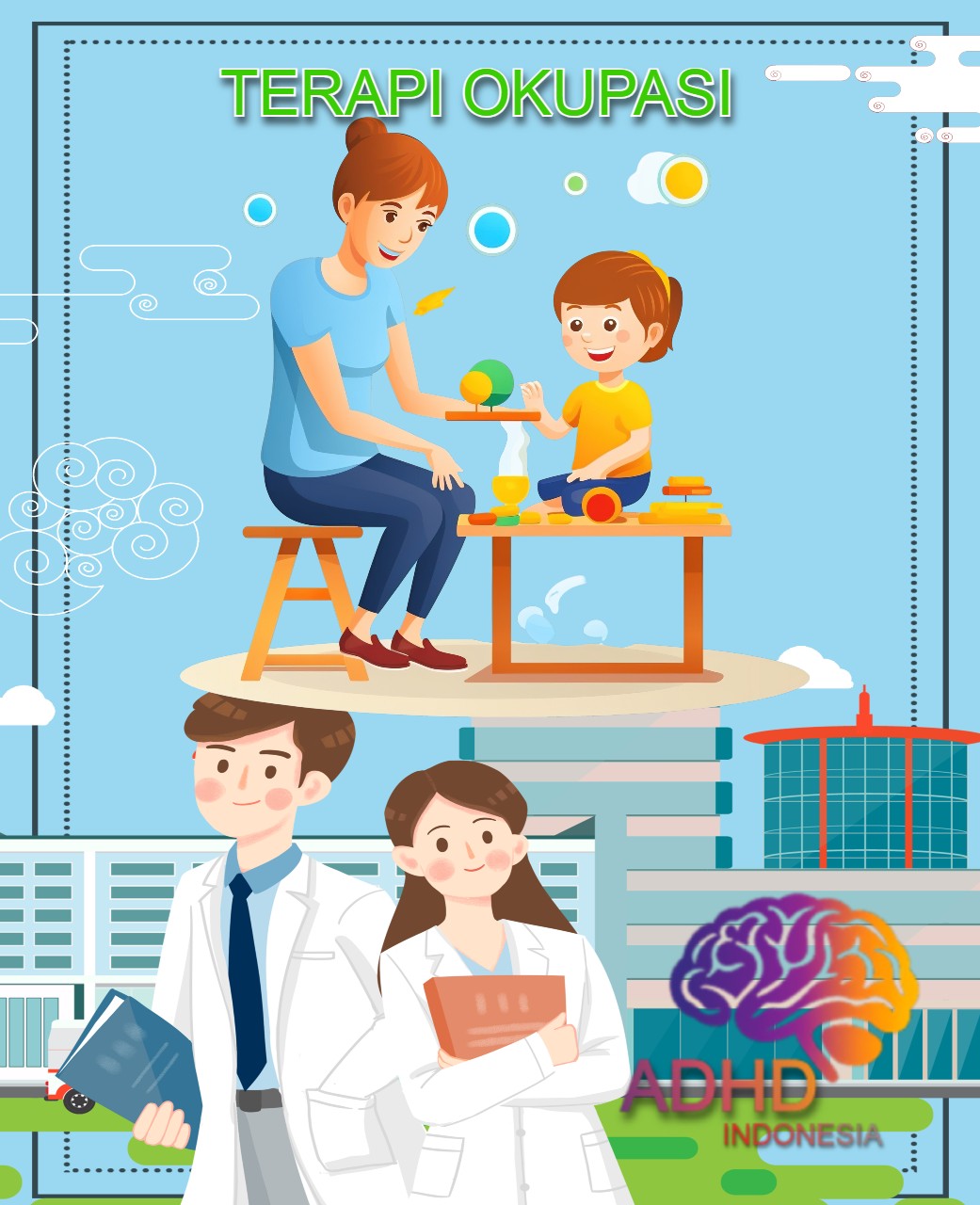 Rujukan untuk Terapi Okupasi untuk Anak ADHD Indonesia Kota Gunungsitoli